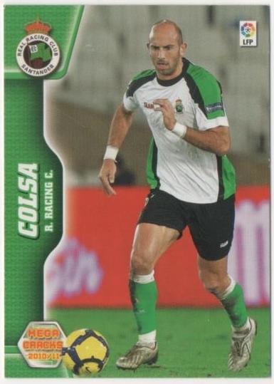 Cromo E00489: Album 2-Mega Cracks 2010-11, Colsa: R.Racing C. Medio