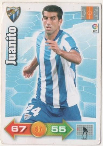 Cromo E00464: Album 2-Trading Car Game 2010-11, Juanito: Malaga C.F. Medio
