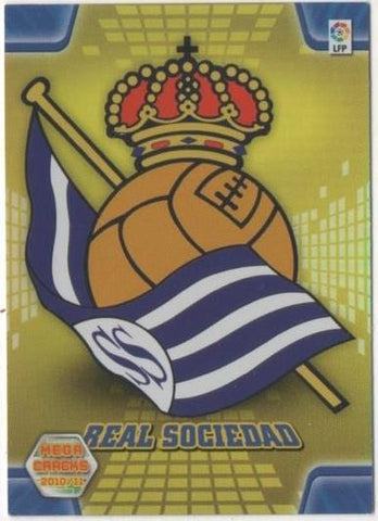 Cromo E00437: Album 1-Mega Cracks 2010-11, Escudo Real Sociedad