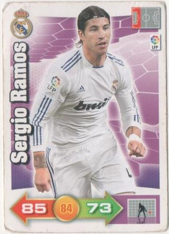 Cromo E00449: Album 1-Trading Car Game 2010-11, Sergio Ramos: Real Madrid. Defensa