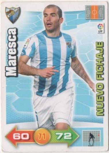 Cromo E00463: Album 2-Trading Car Game 2010-11, Maresca: Malaga C.F. Medio