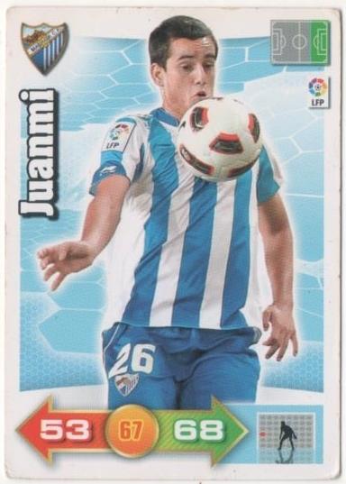 Cromo E00461: Album 2-Trading Car Game, Juanmi: Malaga C.F. Delantero