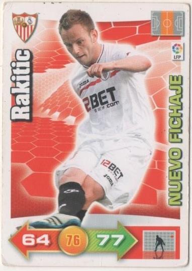 Cromo E00552: Album 2- Trading Car Game 2010-11, Rakitic: Sevilla F.C. Medio