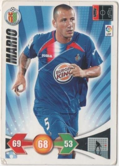 Cromo E00543: Album 2- Trading Car Game 2009-10, Mario: Getafe C.F. Defensa