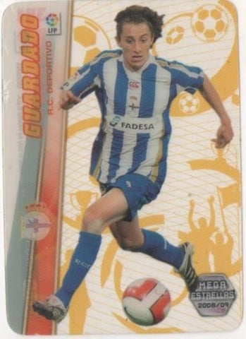 Cromo E00557: Album 2-Mega Cracks 2008-09, Guardado: R.C.D. La Coruña. 