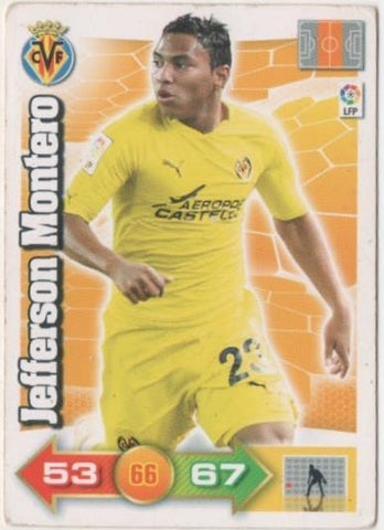Cromo E00516: Album 2-Trading Car Game 2010-11, Jefferson Montero: Villareal C.F. Medio