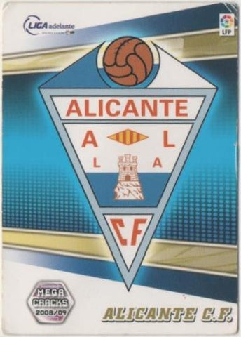 Cromo E00532: Album 2-Mega Cracks 2008-09, Escudo Alicante C.F