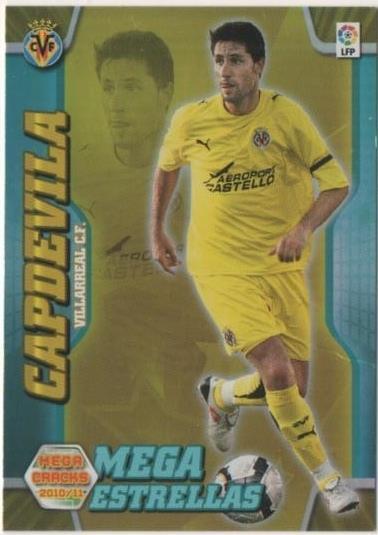 Cromo E00333: Mega Cracks 2010-11, Capdevila: Villareal C.F.