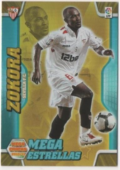 Cromo E00327: Trading Card Game 2010-11, Zokora: Sevilla 