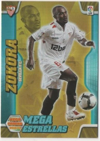 Cromo E00327: Trading Card Game 2010-11, Zokora: Sevilla 