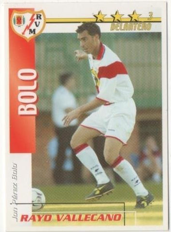 Cromo E00322: Fichas de la Liga 2003, Bolo: Rayo Vallecano. Delantero