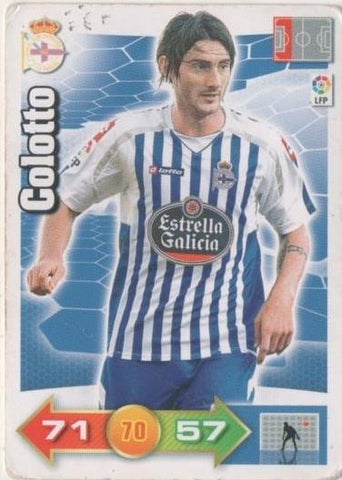 Cromo E00572: Album 2-Trading Car Game 2010-11, Colotto: R.C.D La Coruña. Defensa