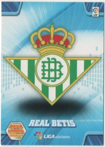 Cromo E00423: Album 1-Mega Cracks 2010-11, Escudo Real Betis