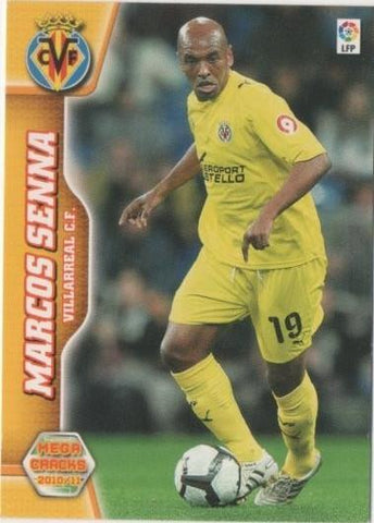 Cromo E00369: Mega Cracks 2010-11, Marcos Senna: Villarreal C.F. Medio