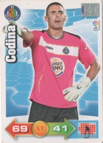 Cromo E00391: Trading Card Game 2010-11, Codina: Getafe C.F. Portero