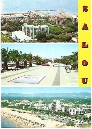POSTAL L01254: Vistas de Salou, Tarragona