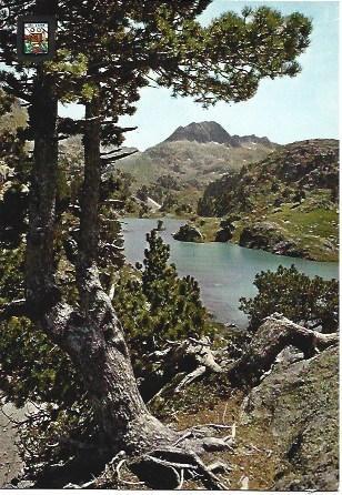 POSTAL L01258: Lago Largo en Salardu, Lleida