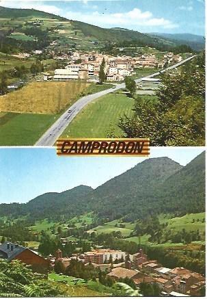 POSTAL L01266: Panoramicas de Camprodo, Girona