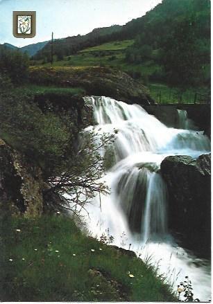 POSTAL L01267: Cascada de El Serrat en el Vall d'Aran