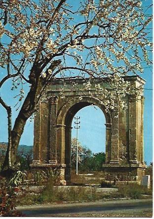POSTAL L01225: Vista del Arco de Bara, Tarragona