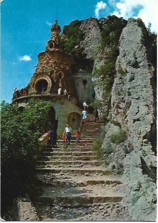 POSTAL L01228: Santa Cueva en Berga, Barcelona