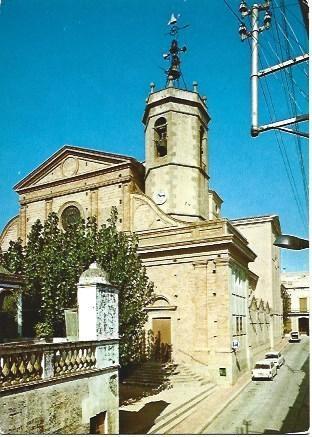 POSTAL L01232: Iglesia de Sant Joan en Vilassar de Mar, Barcelona