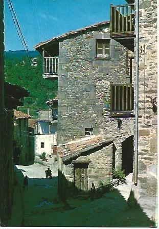 POSTAL L01239: Calle Fossar en Rupit, Barcelona