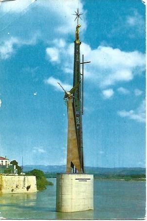 POSTAL L01240: Monumento a la Batalla del Ebro en Tortosa, Tarragona