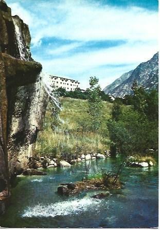 POSTAL L01233: Lago de Truchas en Caldes de Boí, Lleida