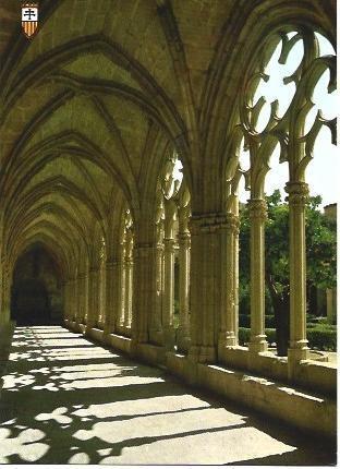 POSTAL L01271: Claustro del Monasterio de Santes Creus