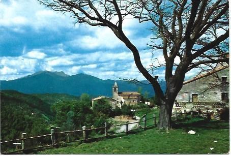 POSTAL L01301: El Montseny desde Sant Marti de Montnegre