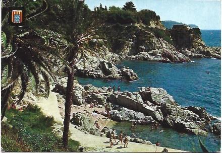 POSTAL L01303: Alcantilados en la Costa Brava