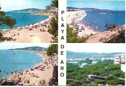 POSTAL L01305: Vistas de Platja d'Aro, Girona