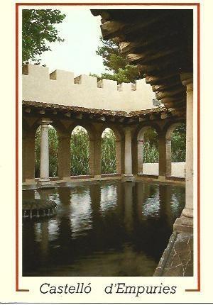 POSTAL L01273: Claustro Francisca en Castello d'Empuries