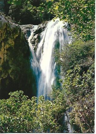 POSTAL L01274: Vista de la Cascada de Sant Miquel del Fai