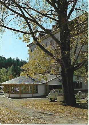 POSTAL L01280: Rotonda del Hostal Les Fonts en Castellar de n'Hug, Barcelona