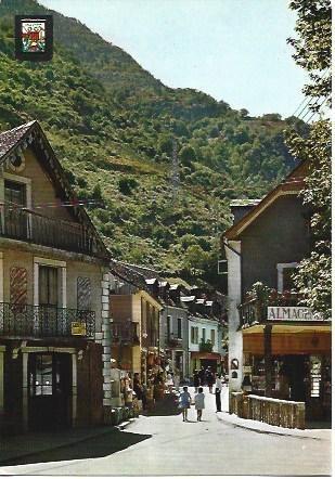 POSTAL L01286: Calle dels Banys en Les, Lleida