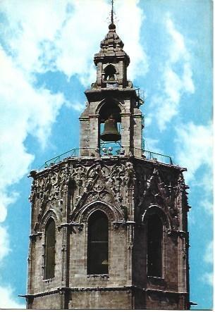 POSTAL L01151: Torre de El Miguelete en Valencia
