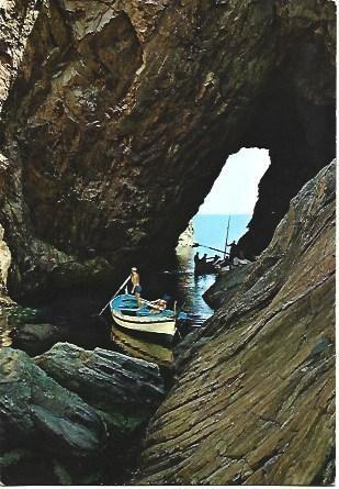 POSTAL L01154: Cova de l'Infern en la Costa Brava, Girona