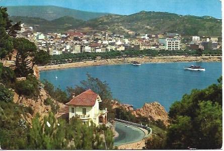 POSTAL L01163: Panoramica de Sant Feliu de Guixols, Girona