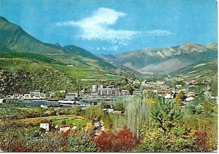POSTAL L01164: Vista general de Guardiola de Berga