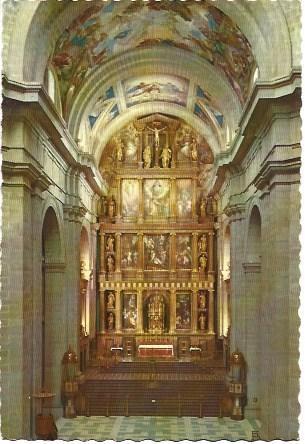 POSTAL L01120: Altar Mayor del Monasterio de El Escorial