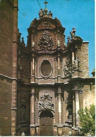 POSTAL L01130: Puerta de la Catedral de Valencia