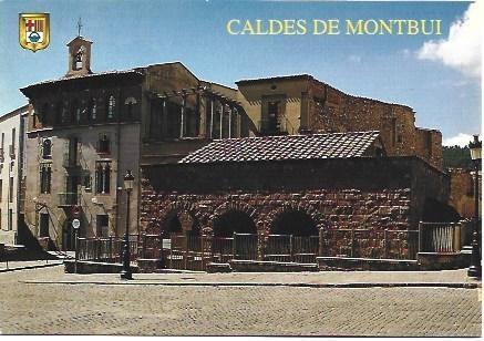 POSTAL L01199: Termas de Caldes de Montbui, Barcelona