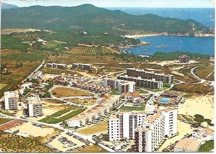 POSTAL L01202: Vista aerea de La Fosca en Palamos, Girona