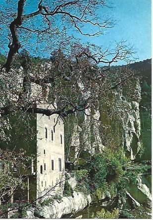 POSTAL L01216: Paisaje de Sant Miquel del Fai, Barcelona