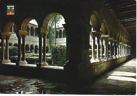 POSTAL L01171 : Claustro del Monasterio de Ripoll