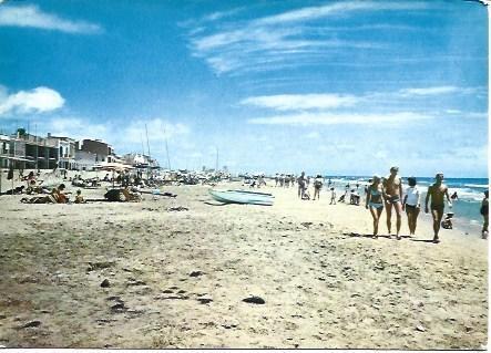 POSTAL L01173: Playa de San Salvador de El Vendrell, Tarragona