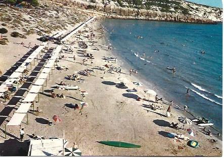 POSTAL L01174: Playa Capellans en Salou