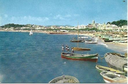 POSTAL L01175: Playa de Pescadores de Salou, Tarragona